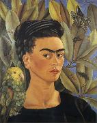 Frida Kahlo Self-Portrait with Bonito oil painting picture wholesale